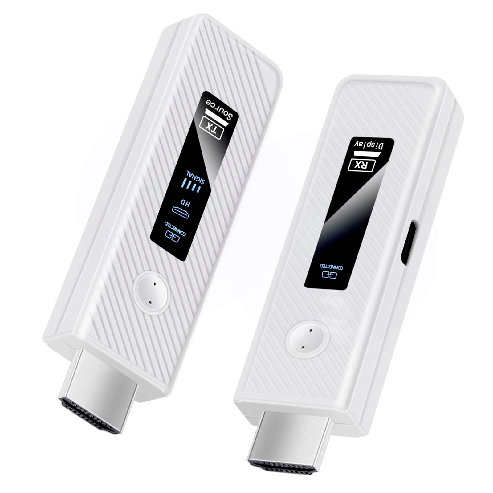 HDMI Wireless Screen Projector HD 1080P 50M Video Transmitter Receiver White