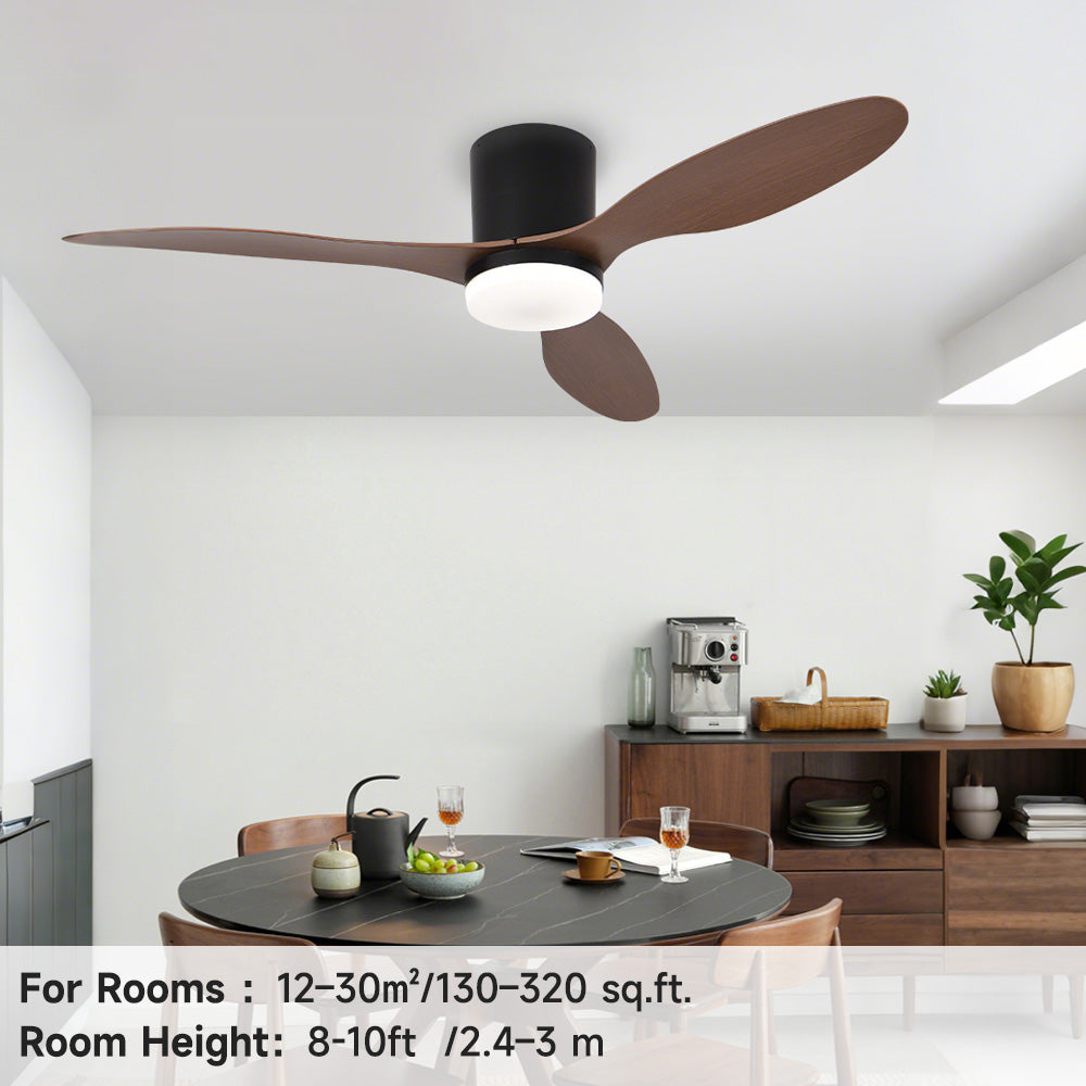 52" Smart Ceiling Fan with Light