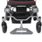 Lightweight 220 lbs All-Terrain Folding Electric Wheelchair, Airline Approved with 10 Mile Range for Adults & Seniors