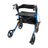 All-Terrain Rollator Walker with Seat, 8" Wheels, Folding, Adjustable Height, 300 lb Capacity