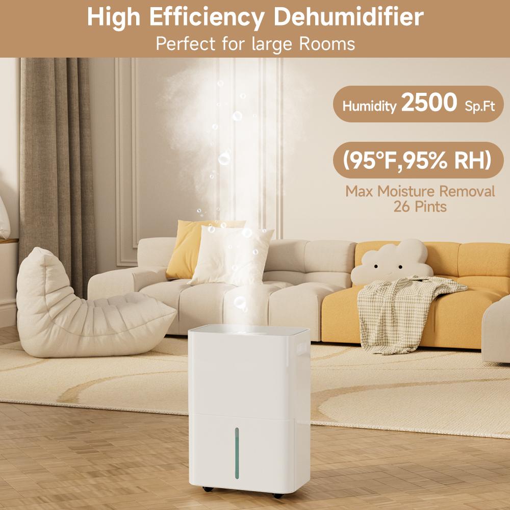 Smart Portable Universal Dehumidifier for Indoor Use