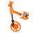 GT260 Kids Child Trasure Seeker Beginners Metal Detector Waterproof Coil Orange