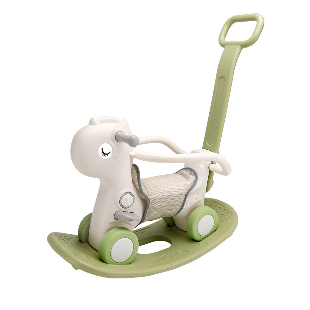 4-in-1 Baby Rocking Horse for Toddlers 1-3 Years – Ride-On Toy with Detachable Balance Board
