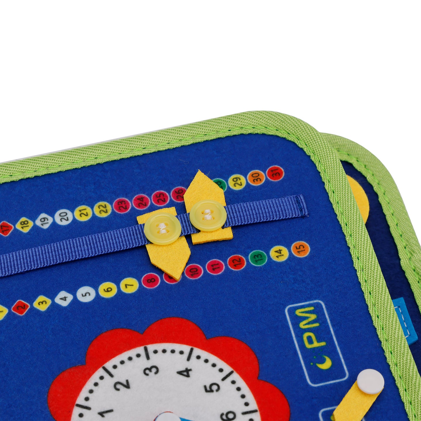 Montessori Activity Board for Toddlers Ideal for Quiet Play—Educational Gift for Children Aged 2-4