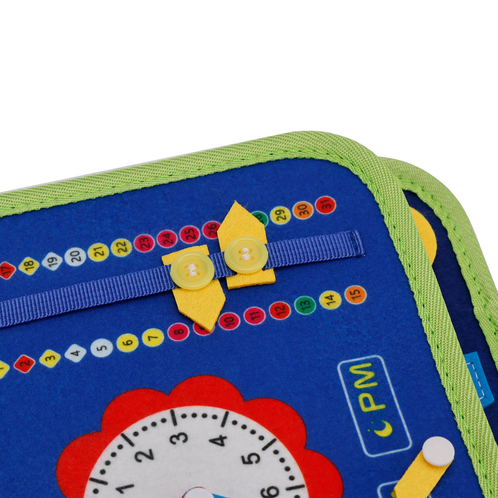 Montessori Activity Board for Toddlers Ideal for Quiet Play—Educational Gift for Children Aged 2-4