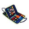 Montessori Activity Board for Toddlers Ideal for Quiet Play—Educational Gift for Children Aged 2-4
