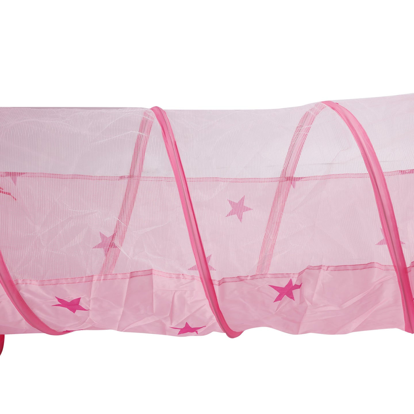 Kids Play Tent with Tunnel & Ball Pit Pink