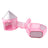 Kids Play Tent with Tunnel & Ball Pit Pink