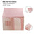 PVC Brackets-Toddler Girl Tent Indoor Playhouse for Toddlers Kids Toys for Boy Girl Birthday Gift Pink