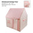 PVC Brackets-Toddler Girl Tent Indoor Playhouse for Toddlers Kids Toys for Boy Girl Birthday Gift Pink
