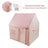 PVC Brackets-Toddler Girl Tent Indoor Playhouse for Toddlers Kids Toys for Boy Girl Birthday Gift Pink