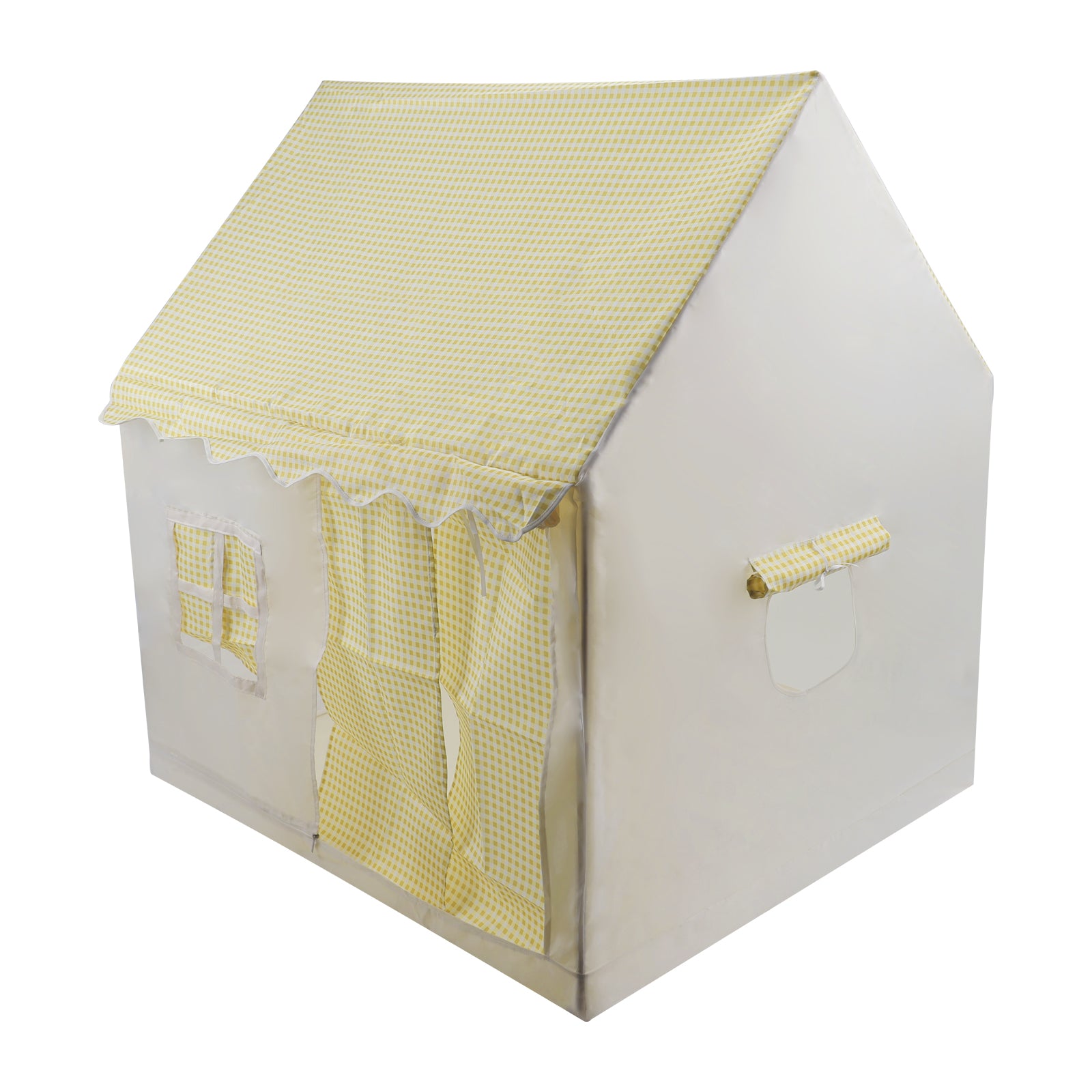 PVC Brackets-Toddler Girl Tent Indoor Playhouse for Toddlers Kids Toys for Boy Girl Birthday Gift Yellow