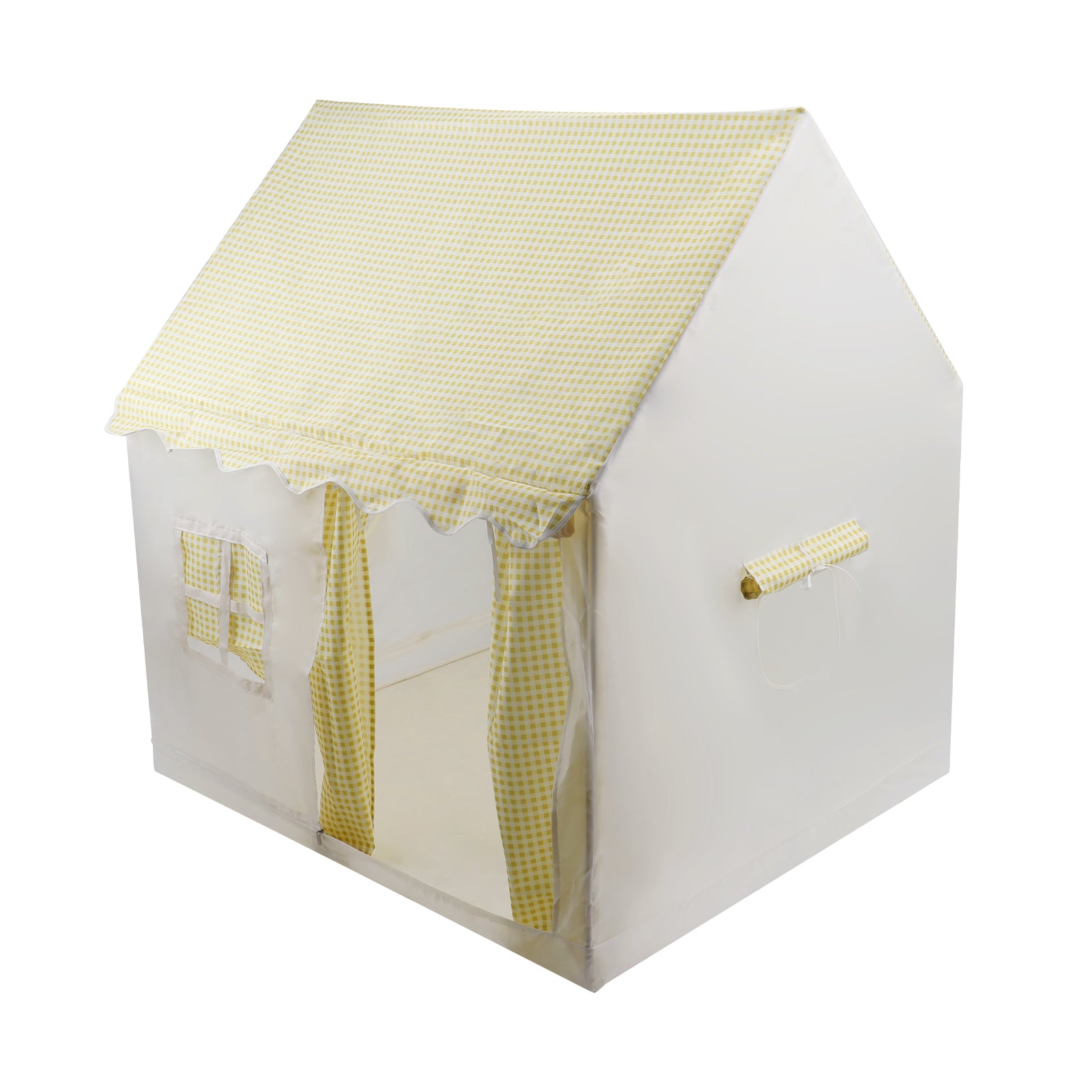 PVC Brackets-Toddler Girl Tent Indoor Playhouse for Toddlers Kids Toys for Boy Girl Birthday Gift Yellow