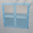 Kids Indoor Play Tent for Boys & Girls,Assembly Tent with Metal Frame,Mesh Window,Optional Star Lights & Mat,Portable Children's Playhouse with Carry Bag Blue
