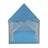 Kids Indoor Play Tent for Boys & Girls,Assembly Tent with Metal Frame,Mesh Window,Optional Star Lights & Mat,Portable Children's Playhouse with Carry Bag  Blue