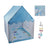 Kids Indoor Play Tent for Boys & Girls,Assembly Tent with Metal Frame,Mesh Window,Optional Star Lights & Mat,Portable Children's Playhouse with Carry Bag Blue