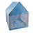 Kids Indoor Play Tent for Boys & Girls,Assembly Tent with Metal Frame,Mesh Window,Optional Star Lights & Mat,Portable Children's Playhouse with Carry Bag Blue