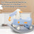 2-in-1 Baby Rocking Horse for Toddlers Ride-On Toy with Detachable Balance Board & Crane Function