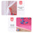 Kids Indoor Play Tent for Boys & Girls,Assembly Tent with Metal Frame,Mesh Window,Optional Star Lights & Mat,Portable Children's Playhouse with Carry Bag Pink