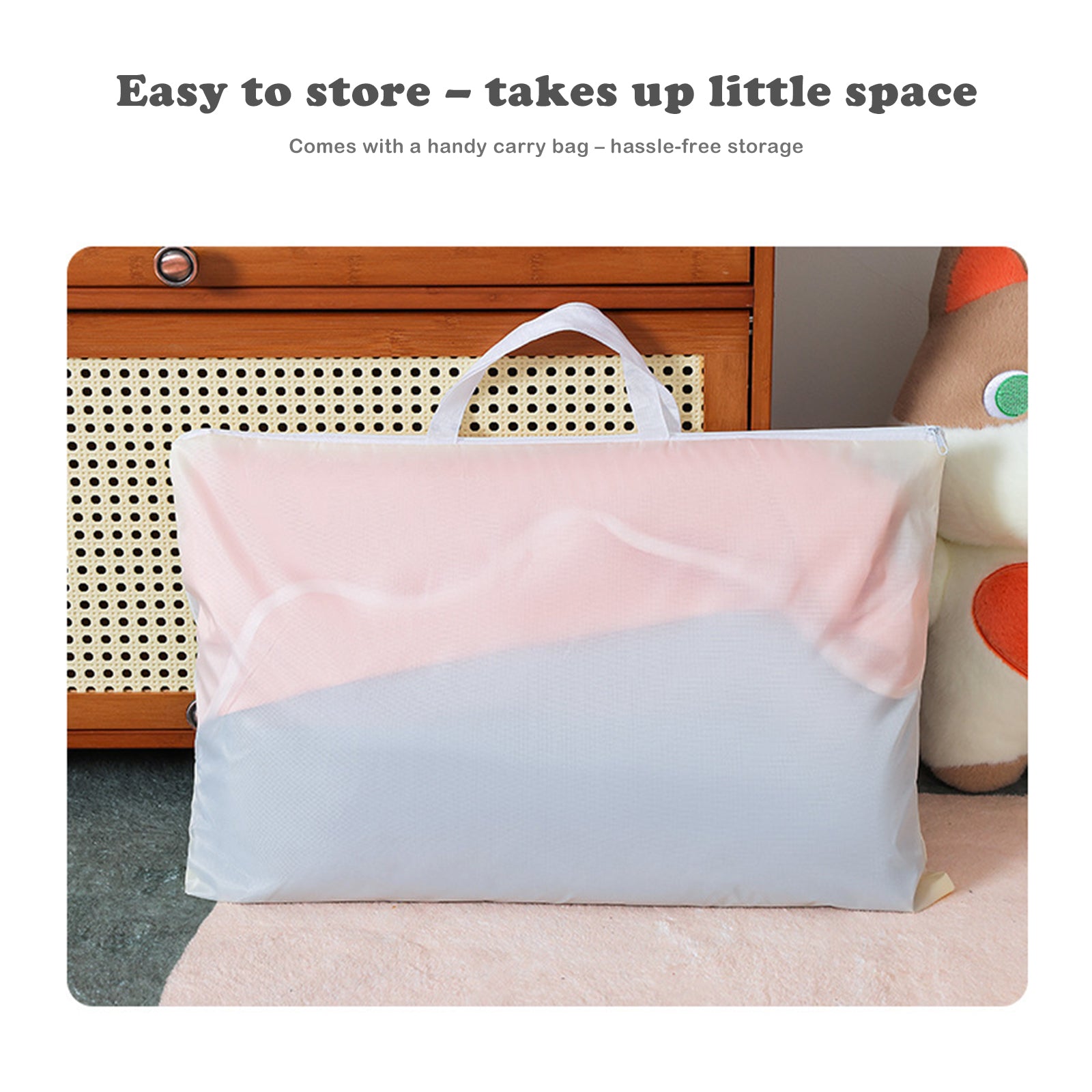 Kids Indoor Play Tent for Boys & Girls,Assembly Tent with Metal Frame,Mesh Window,Optional Star Lights & Mat,Portable Children's Playhouse with Carry Bag Pink