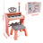 25-Key Kids Piano Toy with Stand & Stool,Microphone - Multifunctional Electronic Keyboard for Boys Girls Gift Ages 3+ (White)