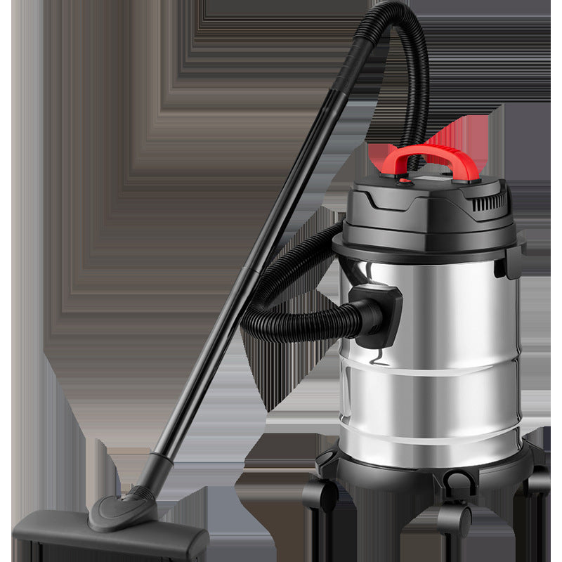 5 Gallon Stainless Steel Wet/Dry Shop Vacuum Cleaner 1800W with Powerful Suction & Large Capacity for Home & Commercial Use