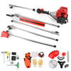 5-in-1 52cc Petrol Garden Tool Set – Hedge Trimmer, Chainsaw, Brush Cutter, Pole Saw & More