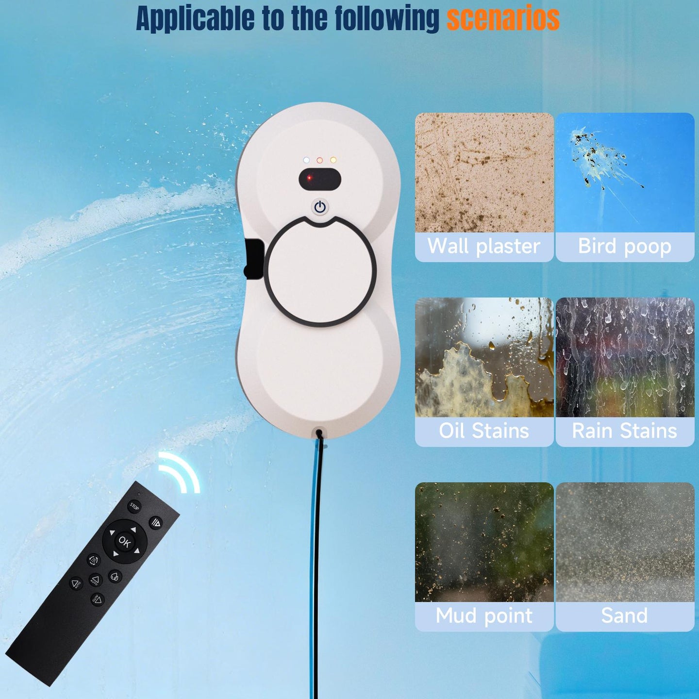 Hands-Free Smart Window Cleaning Robot