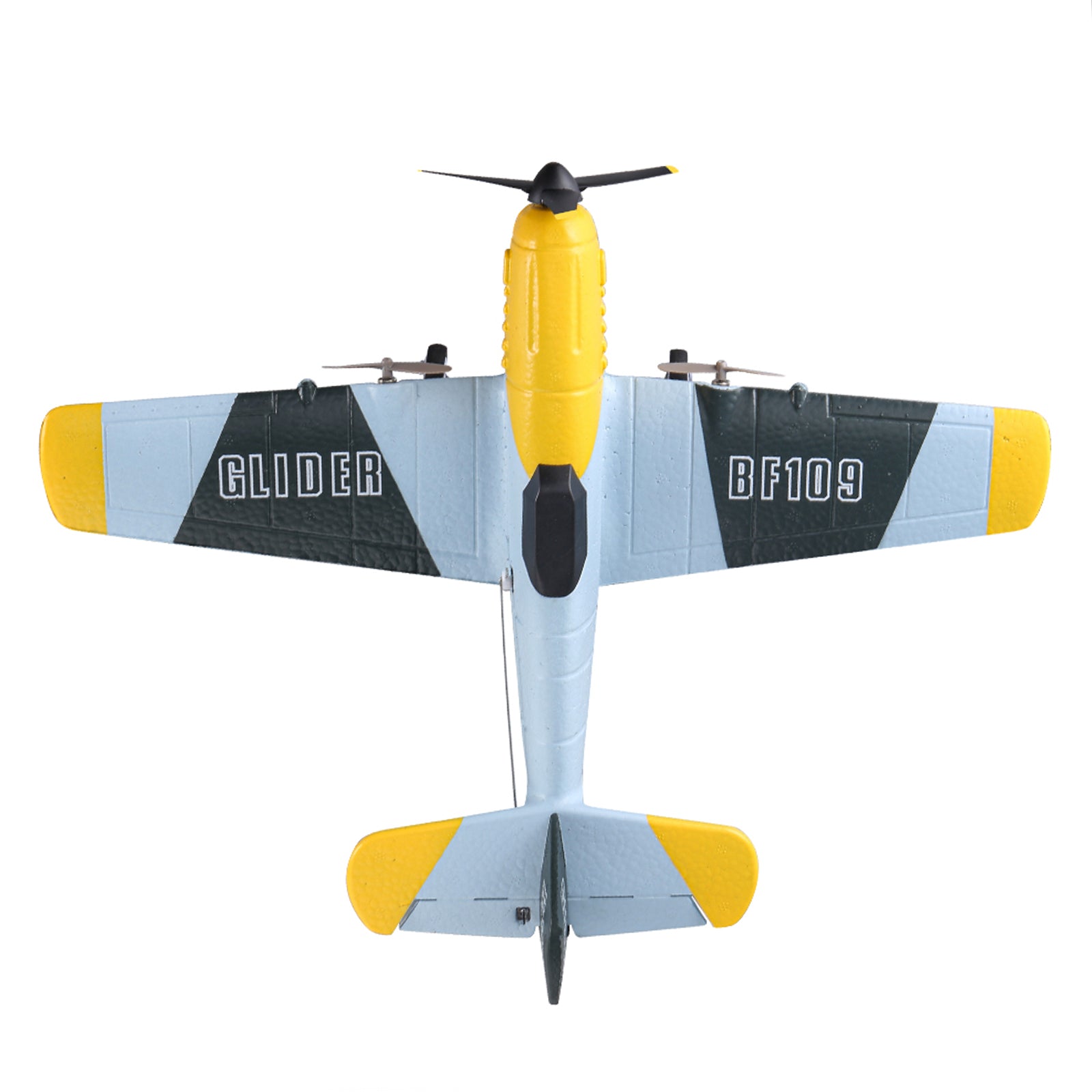 RC Airplane BF-109 Warbird – 3 Channel Remote Control Plane with 2.4GHz, 6-Axis Gyro & 2 Batteries