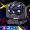 Moving Head Beam Light 180W Moving Head Light RGBW 360?¡ãRotation DJ Lights DMX 512 with Sound Activated