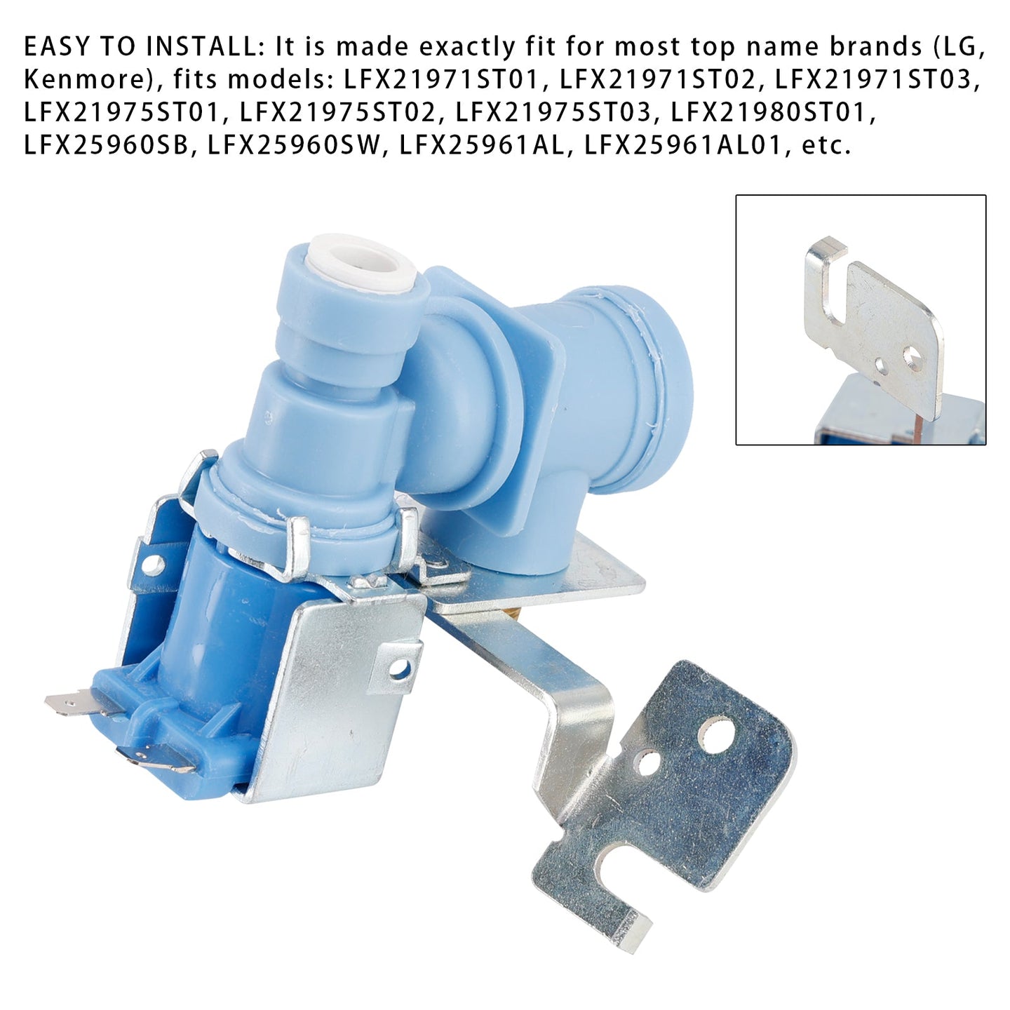 MJX41178908 PS3536019 Water Valve For LG Refrigerator Replacement AP4451762