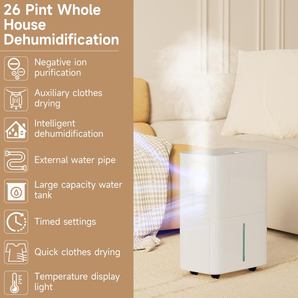 Smart Portable Universal Dehumidifier for Indoor Use