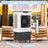 16 Gallon Evaporative Cooler 3000CFM Evaporative Air Cooler