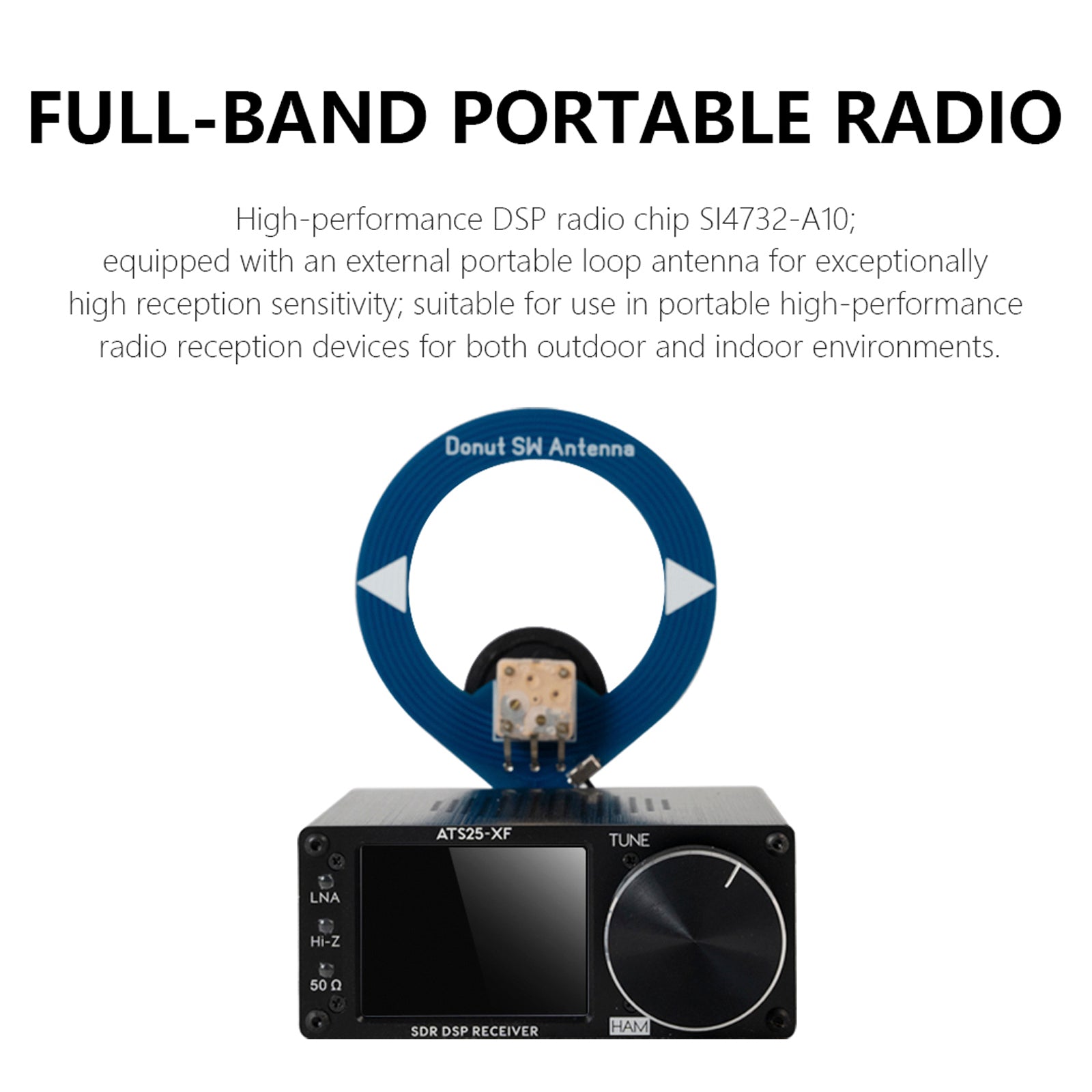 ATS25-XF Upgrad Version 4.20 DSP Full Band Radio High Performance Radio Receiver