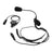 For AN/PRC148 PRC152 U329 6-Pin U94 PTT 7.1-C8 Rear Mount Plug Tactical Headset