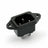 20PCS IEC320 C14 3 Pin Screw Mount Male Power Socket 10A 250V For Boat DIY UE