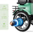 Electric Bike, 400W Folding Trike Ebike, 3 Wheel Electric Bicycle, Up to 34 Miles, 16 Tire Tricycle for Adults, Green