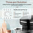7.4QT Electric Stand Mixer & Dough Maker with Ferment Function (10-Speed)