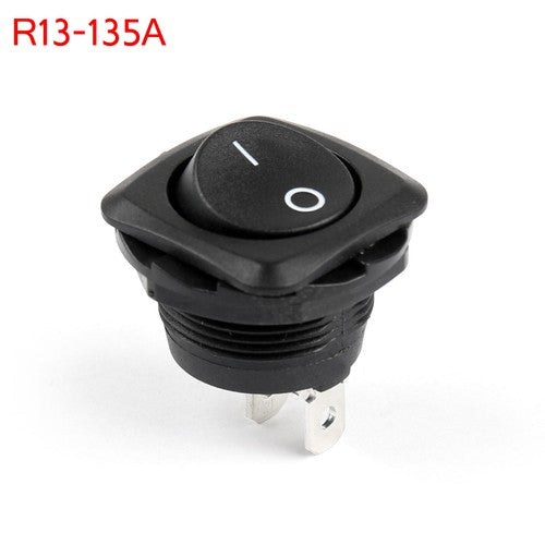 4PCS Waterproof SCI R13-135A Rocker Switch SPST 2Pin 10A/250VAC 16A/125VA