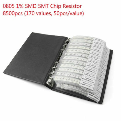 0201 0805 1206 0402 0603 1% SMD SMT Chip Resistor 170 Values Sample Book DIY UE