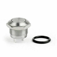 Mini 12mm 12V LED Stainless Steel Momentary Push Button Switch For Car/Boat/ US