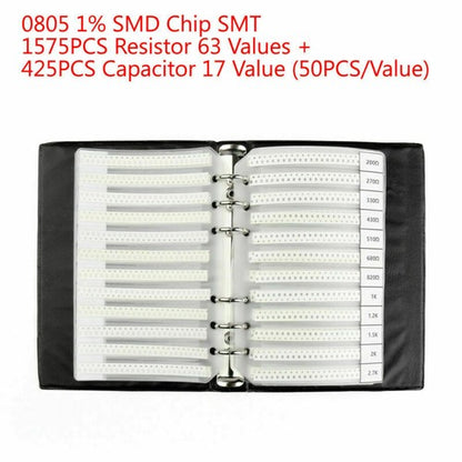 0201 0805 1206 0402 0603 1% SMD SMT Chip Resistor 170 Values Sample Book DIY UE