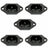 20PCS IEC320 C14 3 Pin Screw Mount Male Power Socket 10A 250V For Boat DIY UE