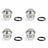 Mini 12mm 12V LED Stainless Steel Momentary Push Button Switch For Car/Boat/ US