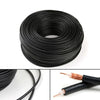30m (98ft) RG58 RF Coaxial Cable Connector 50ohm Coax Transceiver Pigtail