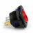 4Pcs Waterproof R13-135B Rocker Switch 3Pin 2 Position ON-OFF 10A/16A Red US