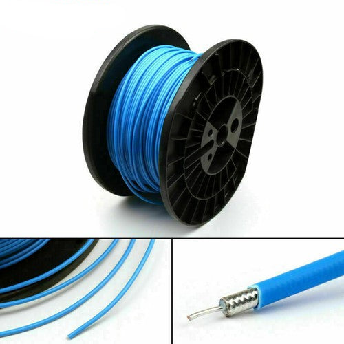30m RG402 RF Coaxial Cable Connector Semi-rigid RG-402 Coax Pigtail 98ft EP