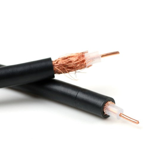 30m (98ft) RG58 RF Coaxial Cable Connector 50ohm Coax Transceiver Pigtail