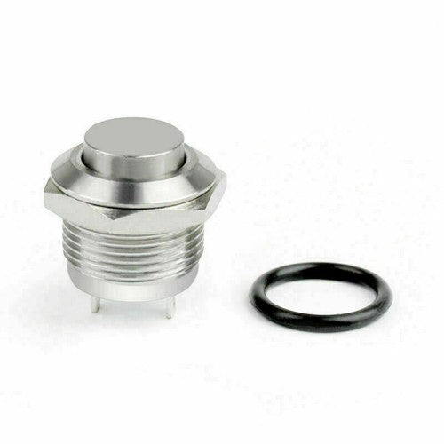 Mini 12mm 12V LED Stainless Steel Momentary Push Button Switch For Car/Boat/ US