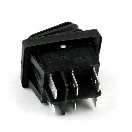 1x RLEIL RL2-203 Waterproof IP65 Car Rocker Switch 6Pin ON-Off-ON 125/250VAC US